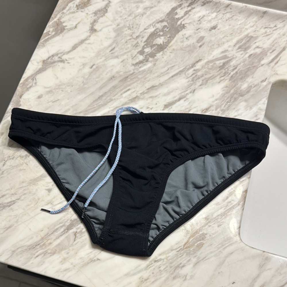 Jolyn Andy black bikini bottom